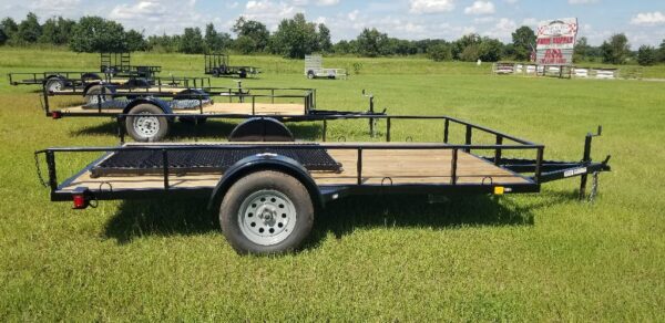 6.5' x 12' Cargo Craft Utility Trailer w/removable ramp (6834)