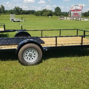 6.5' x 12' Cargo Craft Utility Trailer w/removable ramp (6856)