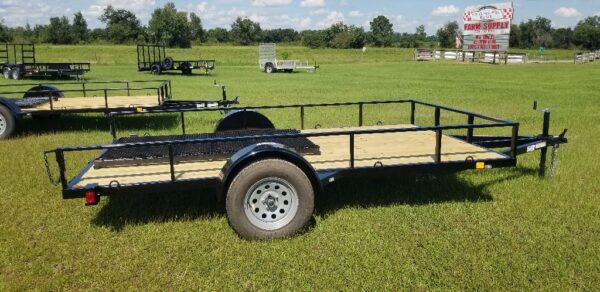 6.5' x 14' Cargo Craft Utility Trailer w/removable ramp (6858)