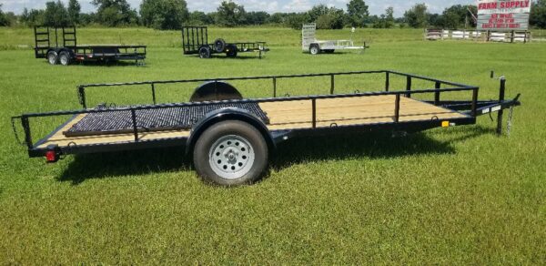 6.5' x 14' Cargo Craft Utility Trailer w/removable ramp (6863)